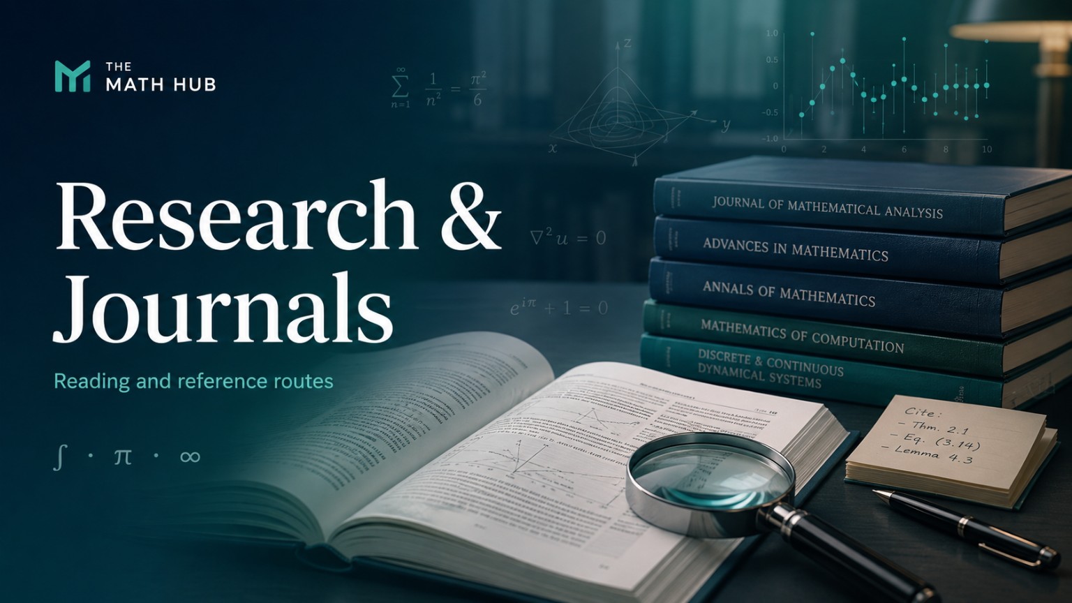 Research and Journals mathematics artwork