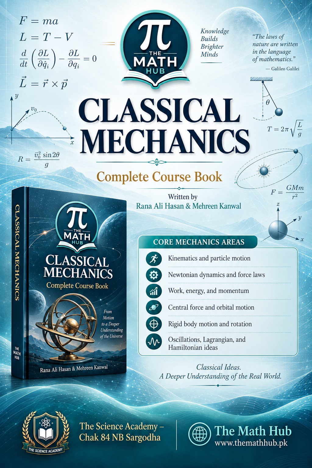 Classical Mechanics complete course book poster